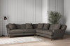 Deni Large Corner Sofa - Brera Linen Granite-nkuku