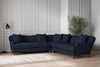 Deni Large Corner Sofa - Brera Linen Indigo-nkuku