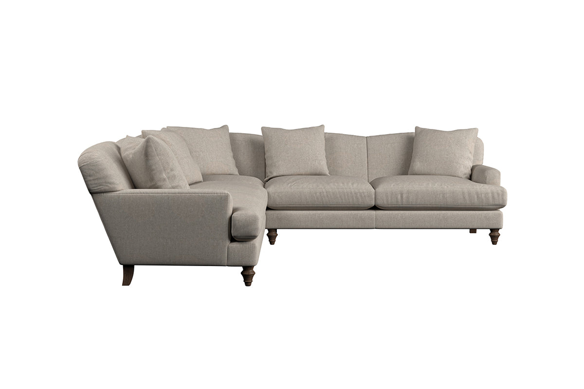 Deni Large Corner Sofa - Brera Linen Natural-nkuku