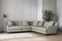 Deni Large Corner Sofa - Brera Linen Smoke-nkuku