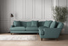 Deni Large Corner Sofa - Recycled Cotton Airforce-nkuku