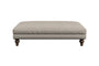 Deni Large Footstool - Brera Linen Charcoal-nkuku