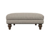 Deni Large Footstool - Brera Linen Granite-nkuku