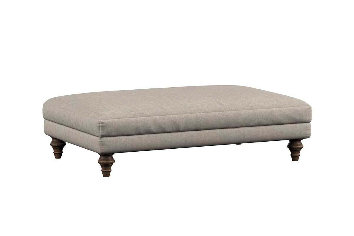 Deni Large Footstool - Brera Linen Jade-nkuku