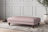 Deni Large Footstool - Recycled Cotton Lavender-nkuku