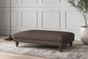 Deni Large Footstool - Recycled Cotton Mocha-nkuku