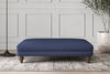 Deni Large Footstool - Recycled Cotton Navy-nkuku