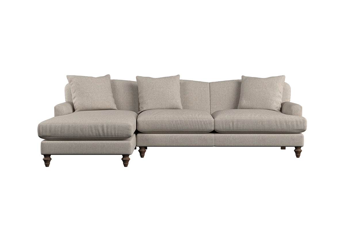 Deni Large Left Hand Chaise Sofa - Brera Linen Natural-nkuku