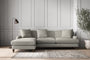 Deni Large Left Hand Chaise Sofa - Brera Linen Smoke-nkuku