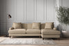 Deni Large Right Hand Chaise Sofa - Brera Linen Pebble-nkuku