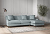 Deni Large Right Hand Chaise Sofa - Recycled Cotton Horizon-nkuku