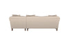 Deni Large Right Hand Chaise Sofa - Recycled Cotton Natural-nkuku