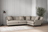 Deni Large Right Hand Corner Sofa - Recycled Cotton Flax-nkuku