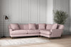 Deni Large Right Hand Corner Sofa - Recycled Cotton Lavender-nkuku