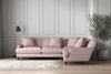 Deni Large Right Hand Corner Sofa - Recycled Cotton Lavender-nkuku