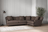 Deni Large Right Hand Corner Sofa - Recycled Cotton Mocha-nkuku