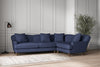 Deni Large Right Hand Corner Sofa - Recycled Cotton Navy-nkuku