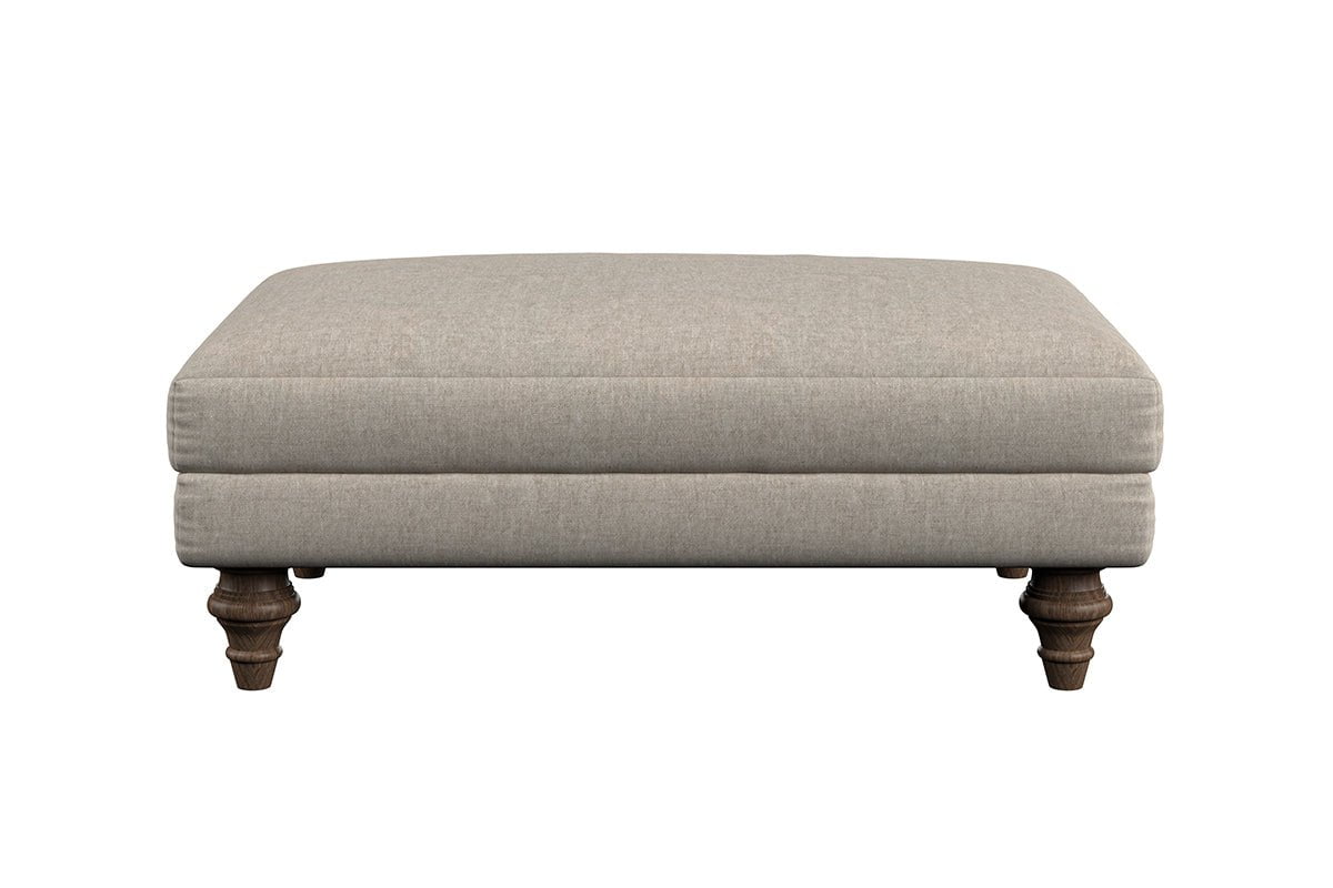 Deni Medium Footstool - Brera Linen Chestnut-nkuku