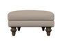 Deni Medium Footstool - Brera Linen Dusk-nkuku