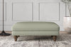 Deni Medium Footstool - Recycled Cotton Seaspray-nkuku