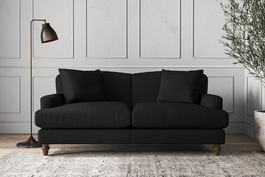 Deni Medium Sofa - Brera Linen Charcoal-nkuku