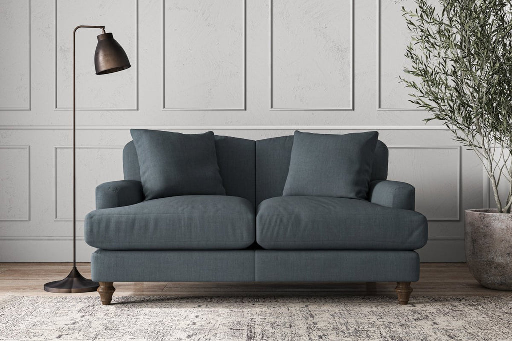 Deni Small Sofa - Brera Linen Dusk-nkuku