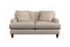 Deni Small Sofa - Recycled Cotton Mocha-nkuku