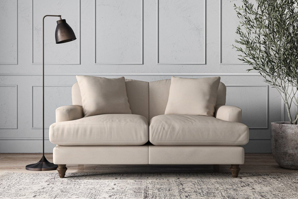 Deni Small Sofa - Recycled Cotton Natural-nkuku