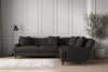 Deni Super Grand Right Hand Corner Sofa - Brera Linen Espresso-nkuku