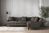 Deni Super Grand Right Hand Corner Sofa - Brera Linen Granite-nkuku