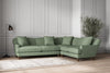 Deni Super Grand Right Hand Corner Sofa - Brera Linen Jade-nkuku