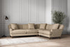 Deni Super Grand Right Hand Corner Sofa - Brera Linen Pebble-nkuku