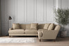 Deni Super Grand Right Hand Corner Sofa - Brera Linen Pebble-nkuku