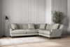 Deni Super Grand Right Hand Corner Sofa - Brera Linen Smoke-nkuku