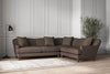 Deni Super Grand Right Hand Corner Sofa - Recycled Cotton Mocha-nkuku