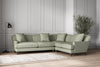 Deni Super Grand Right Hand Corner Sofa - Recycled Cotton Seaspray-nkuku