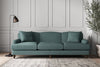 Deni Super Grand Sofa - Recycled Cotton Airforce-nkuku