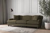 Deni Super Grand Sofa - Recycled Cotton Fatigue-nkuku