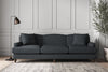 Deni Super Grand Sofa - Recycled Cotton Thunder-nkuku