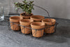 Dilipa Terracotta Multi Planter - Terracotta-nkuku