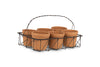 Dilipa Terracotta Multi Planter - Terracotta-nkuku