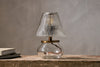 Dimalai Recycled Glass Table Lamp - Clear-nkuku