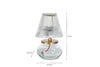 Dimalai Recycled Glass Table Lamp - Clear-nkuku