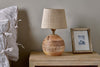 Drisana Mango Wood Bedside Table Lamp-nkuku