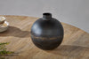 Endo Recycled Iron Vase - Black