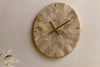 Enugu Mango Wood Clock - Natural