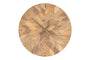 Enugu Mango Wood Clock - Natural