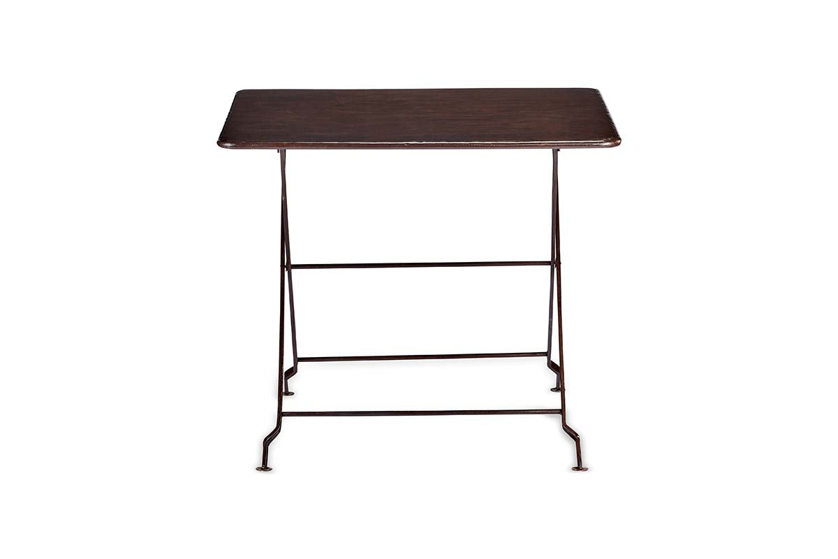 Ekete Iron Bistro Table - Large-nkuku