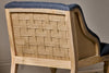 Elbu Deconstructed Linen Armchair - Charcoal- nkuku