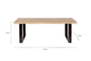 Fia Coffee Table - Natural-nkuku